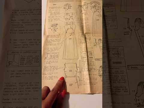 Sewing My New Year’s Eve Dress! #sewingpatterns #sewproject #diyfashion #nye #vintage