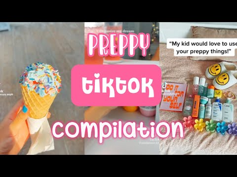 preppy tiktok compilation | 🌴🫧🛍️🫶🏽☀️🩷  | sub! 🫶🏽🩷🫶🏽 | #preppy #viral |