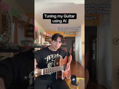 Tuning my Guitar Using AI