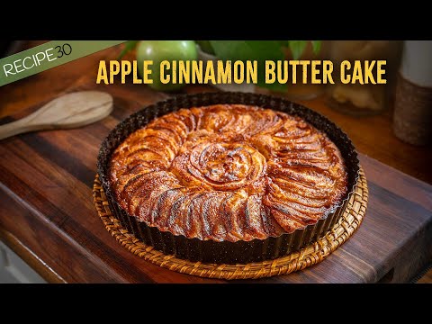 Easiest Apple Cinnamon Butter Cake You Can Make!