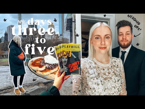 the one where we elope in nyc! & do lots of other fun stuff! | new york travel vlog days 3-5