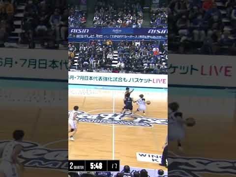 ボールを運ばせない鉄壁DF🛡️ #長野誠史 #石井講祐 #シーホース三河 #Bリーグ #バスケ #shorts