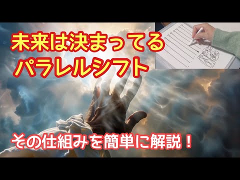 未来は決まってる、パラレルシフト(世界線)の仕組みを簡単に解説！《人生は自分次第》