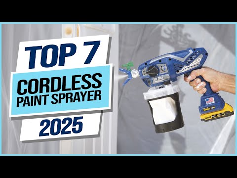 Top 7 Best Cordless Paint Sprayers 2025