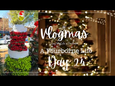 "Will The Grinch Steal My Dream? Team Luncheon, Local Coffee Shop, & Tree Contest Vlogmas 2024