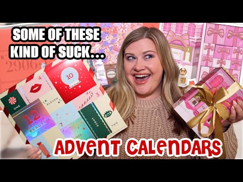 UNBOXING 4 VIRAL BEAUTY ADVENT CALENDARS!