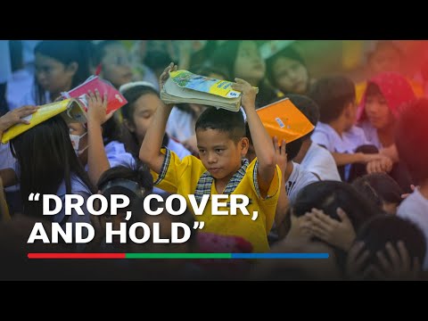 Students join nationwide earthquake drill | ABS-CBN News