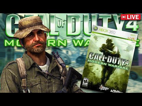 Playing Xbox 360 Call of Duty 4 in 2025!