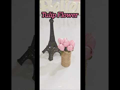 Diy Pista Shell Craft #tulip #diy #creative #ytshorts