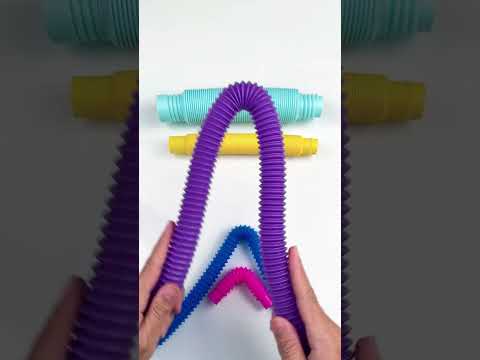 Funning POP-TUBE #diy #creative #satisfyingvideos #relaxing #oddasmr #poptubesounds #toys