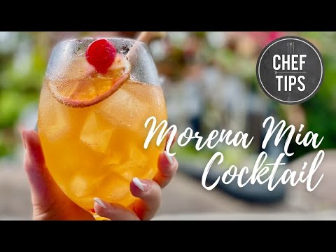 Costa Rican Cocktail Recipe - The Morena Mia - Chef Tips