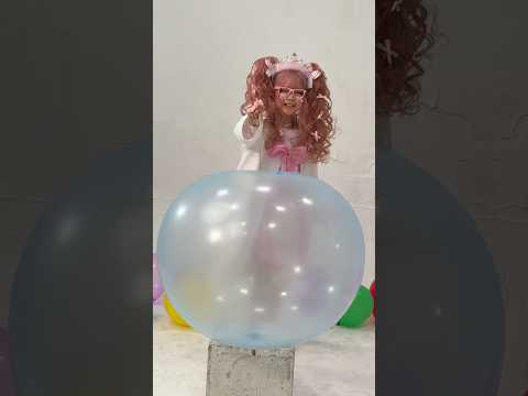 1メートルの巨大風船割ってみた🎈I broke a giant 1 m balloon.#kogyaru #gyaru #コギャル #ギャル #ちびギャル #小学生ギャル#jsギャル