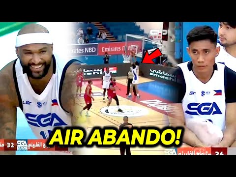 LUMIPAD na naman si Rhenz Abando, debut game ni DeMarcus Cousins para sa Pinas!