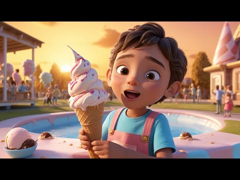 The Ice Cream Bridge Melts Away | Fun Song for Kids | Sing-Along Nursery Rhyme