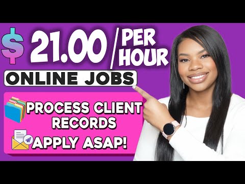 4 Hiring Immediately Work-From-Home Jobs | Process Records | Paying Up to $28/Hour!