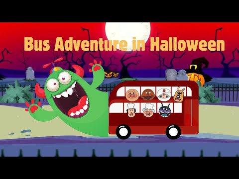 👻Halloween Bus Adventure 🎃 | Anpanman & Friends Meet Ghosts | ハロウィンバス🎃 | アンパンマン| 子供向け| 楽しい歌| お化け👻