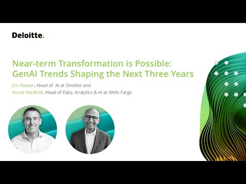 AI Summit NY 2024 | Near-term Transformation is Possible: GenAI Trends Shaping the Next Three Years