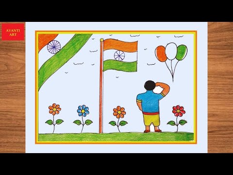 Republic Day Drawing Easy Steps || Republic Day Drawing For Beginners || Republic Day 2025