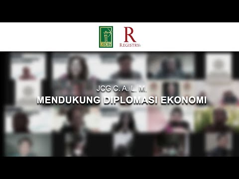 JCG C. A. L. M. MENDUKUNG DIPLOMASI EKONOMI  |  REGISTRYE