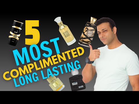 5 Long Lasting Perfumes for Men 2024 | Top 5 Most Complimented Lattafa Perfumes 2024