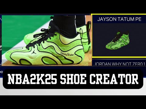 Jayson Tatum PE NBA2K25 SHOE CREATOR