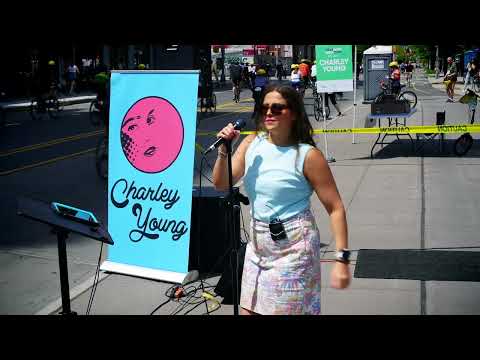 Charley Young - "je te veux" Live From the Bike New York TD Five Boro Bike Tour