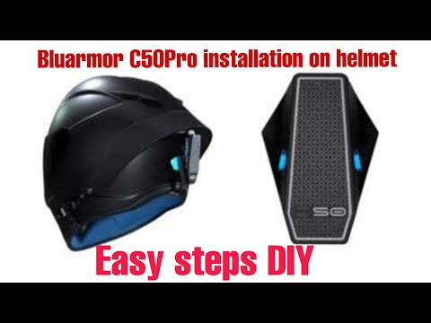 How To Install a Motorcycle Intercom System - Bluarmor C50Pro/C50plus/C50