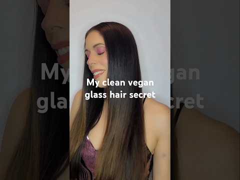 My Clean Vegan Glass Hair Oil Secret 💕