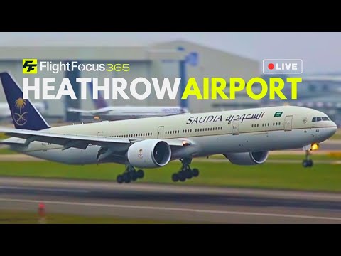 Heathrow Airport Live - Sunday 9th Feb 2025