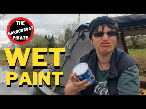 Touching up my Narrowboat | Painting my Gunwhales | Boat DIY [Ep 51]