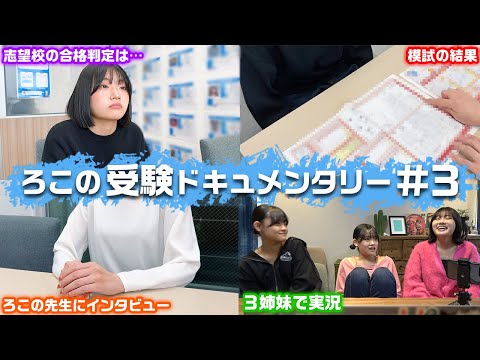 第3話「ろこさんの今の学力で志望校の合格可能性は…」【ろこの受験ドキュメンタリー】