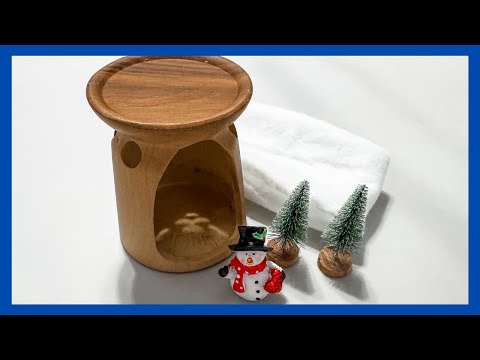 Snow Globe Scene Candleholder || Christmas & Winter DIY || Just 1 Quick Craft