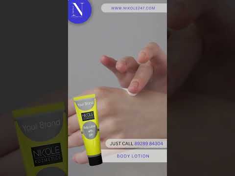 Experience Luxurious Body Lotion with Nikole Kozmetics!