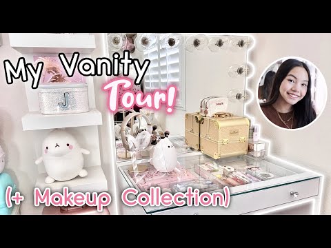 FULL VANITY TOUR AND MAKEUP COLLECTION💄✨