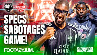 Sidemen Charity Match SABOTAGED by Specs Gonzalez & PK Humble!