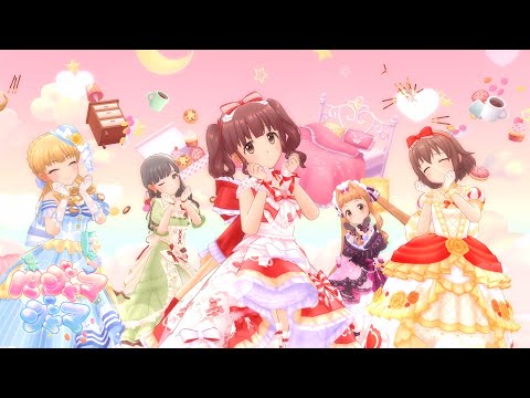 「デレステ」パジャマジャマ (Game ver.) 緒方智絵里、城ヶ崎莉嘉、市原仁奈、喜多日菜子、小早川紗枝 SSR