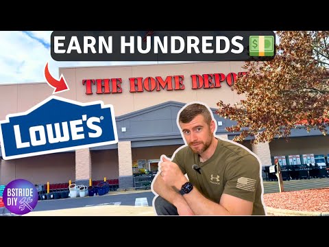 People are Earning HUNDREDS with this Lowes & Home Depot Trick