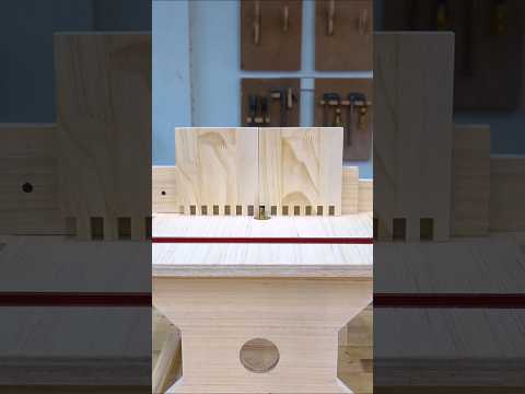 Amazing Adjustable Router Tools for Woodworking Box Joinery Jig #diy #wood #trending