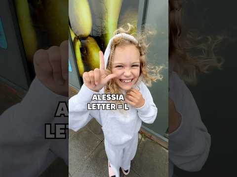 First name shopping challenge #jonathanjoly #shorts #daughter ￼