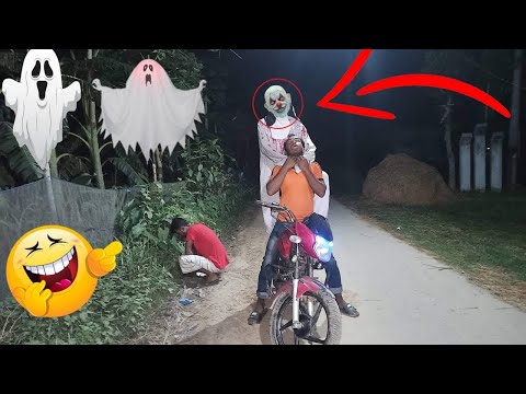 viral ngakak 🤣 Prank Pocong Lucu ghost prank Part-25