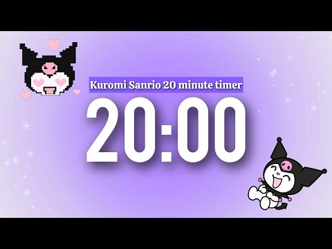 Kuromi 20 minute timer