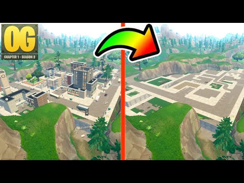 【感動】チャプター1シーズン2の全17ヶ所の街を全て破壊してみた【フォートナイト/Fortnite】