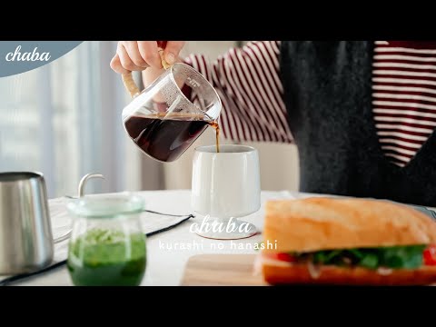 [Morning Routine] Breakfast & Healthy Snacks | Daily Life with Dog & Cat in Japan