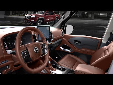 New 2025 Nissan Frontier - INTERIOR Refresh Preview & Color Options