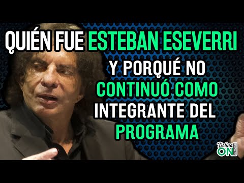 [DOLINA REVELA] Porqué ESTEBAN ESEVERRI no continuó en el Staff del programa