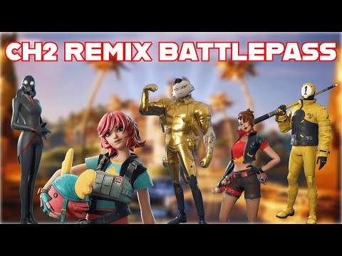 Ranking EVERY CHAPTER 2 REMIX Battlepass Skin in Fortnite