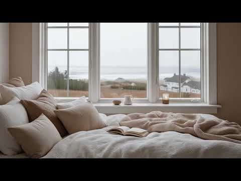 Cozy Rainy Day Ambiance | Relaxing Calm Coastal ASMR Ambiance with Relaxing ASMR Rain Sounds