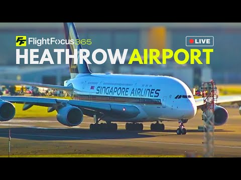 Heathrow Airport Live LHR - Saturday 22nd Feb 2025