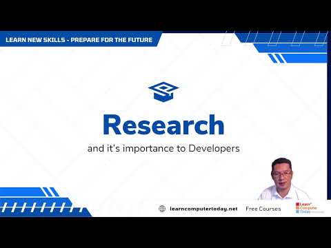 The Importance of Research to Developers - Learn Series