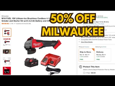 Milwaukee Tool Deals You WON'T FIND ANYWHERE ELSE at Home Depot!